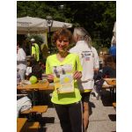Münchner Kindl Lauf 2011 - Malaktion:  Bärbel - hab Sonne im Herzen  ... lief beim MKL mit 